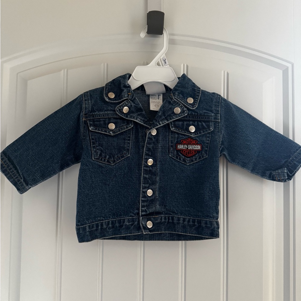 Harley-Davidson Kids Denim Jacket with Patch
